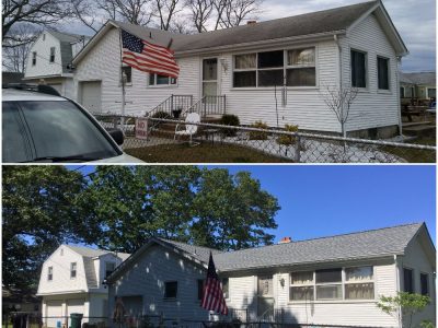 Before and After Residential Roofing