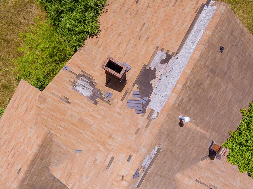 Handle Shingle Blow-Off