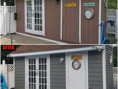 Before and After Siding Services
