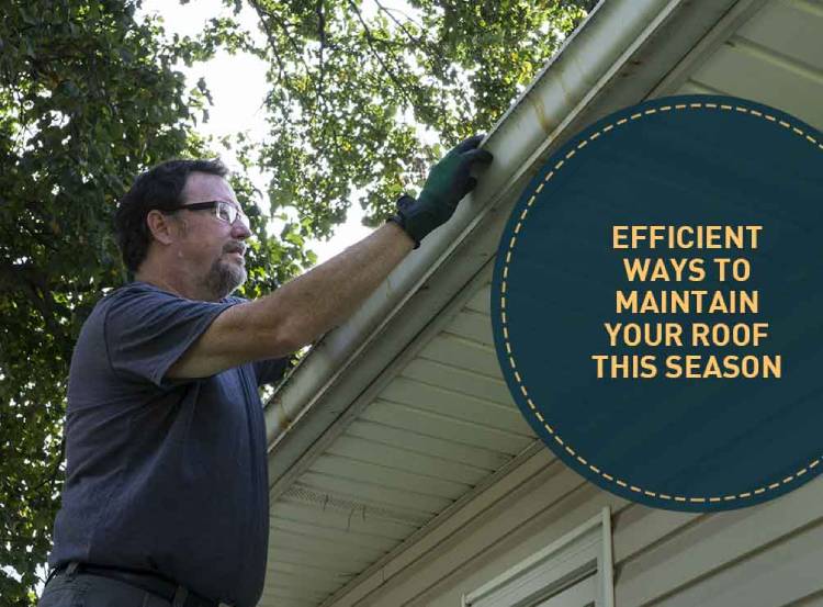 Efficient Ways to Maintain Your Roof This Season