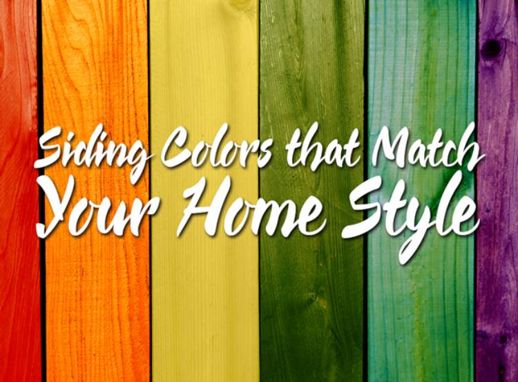 Siding Colors that Match Your Home Style