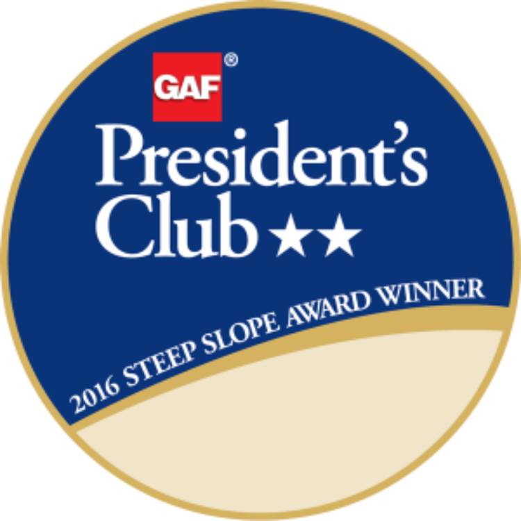 V. Nanfito Roofing Siding Receives GAFs Prestigious 2017 Presidents Club Award